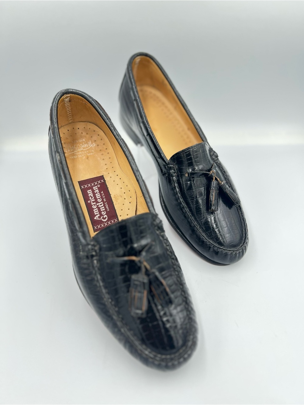 Men’s Black Tassel Loafers